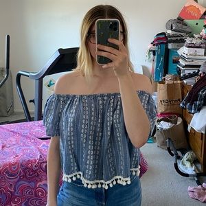 Off the shoulder top